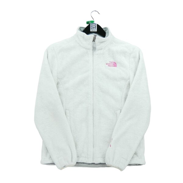 Veste polaires femme manches longues blanc The North Face Col Montant