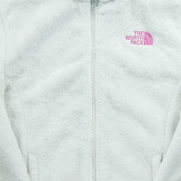 Veste polaires femme manches longues blanc The North Face Col Montant