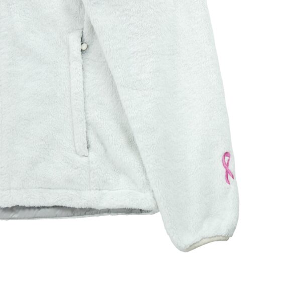 Veste polaires femme manches longues blanc The North Face Col Montant