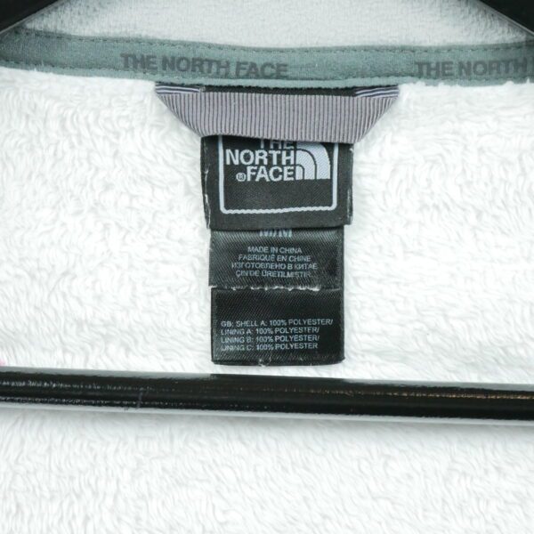 Veste polaires femme manches longues blanc The North Face Col Montant