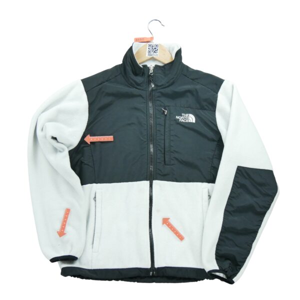 Veste polaires femme manches longues blanc The North Face Col Montant