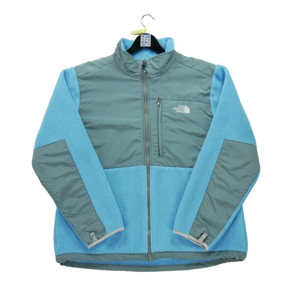 Veste polaires femme manches longues bleu clair The North Face Col Montant