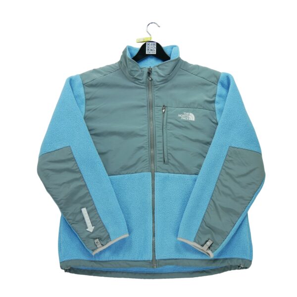 Veste polaires femme manches longues bleu clair The North Face Col Montant