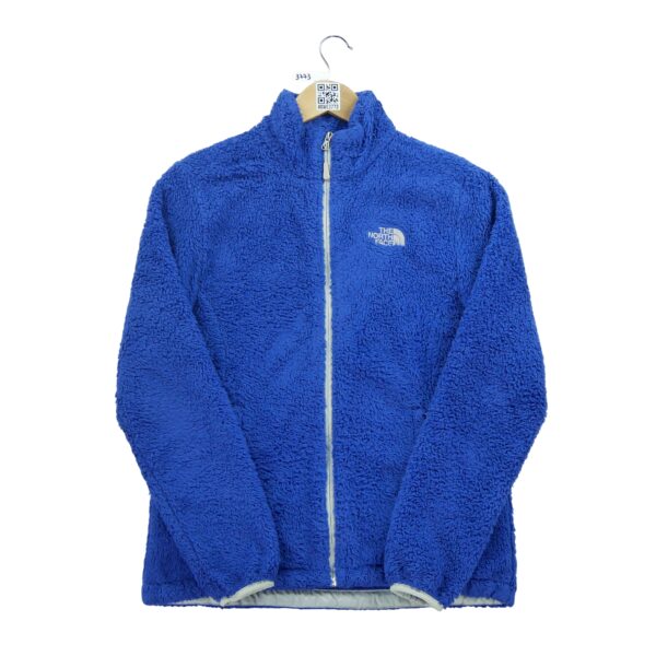Veste polaires femme manches longues bleu The North Face Col Montant