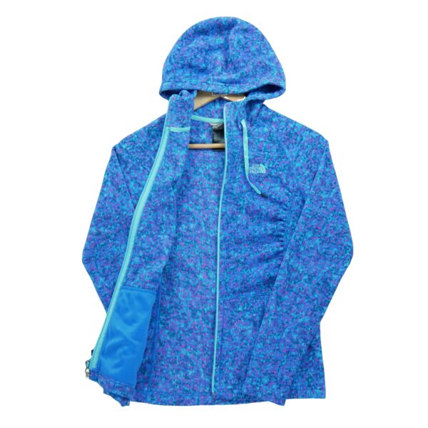 Veste polaires femme manches longues bleu The North Face Motif a motifs Col Montant