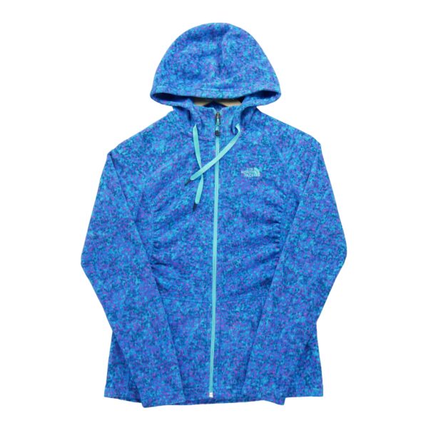 Veste polaires femme manches longues bleu The North Face Motif a motifs Col Montant