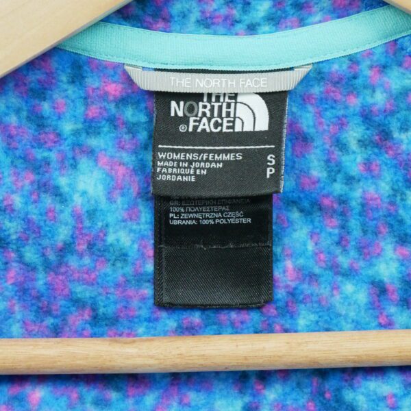 Veste polaires femme manches longues bleu The North Face Motif a motifs Col Montant