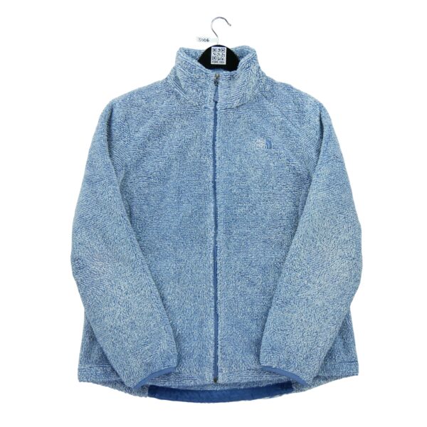 Veste polaires femme manches longues bleu The North Face Motif chine Col Montant