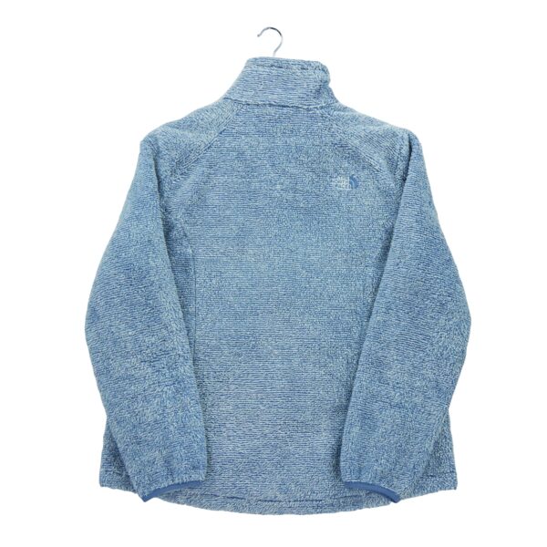 Veste polaires femme manches longues bleu The North Face Motif chine Col Montant