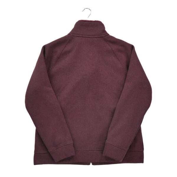 Veste polaires femme manches longues bordeaux The North Face Motif chine Col Montant