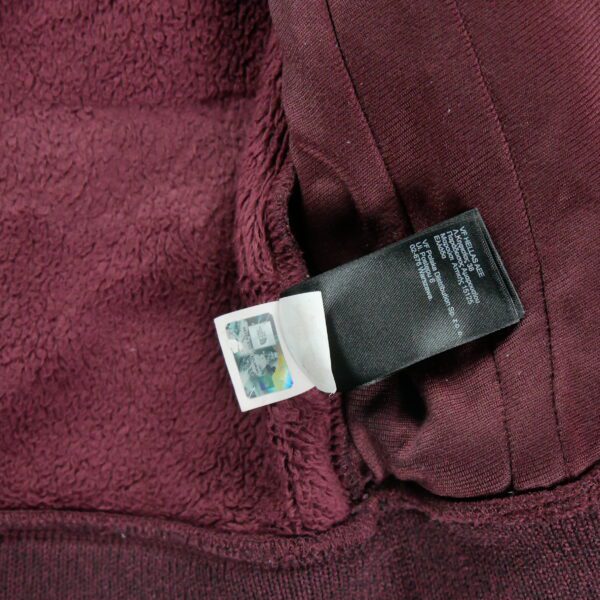 Veste polaires femme manches longues bordeaux The North Face Motif chine Col Montant