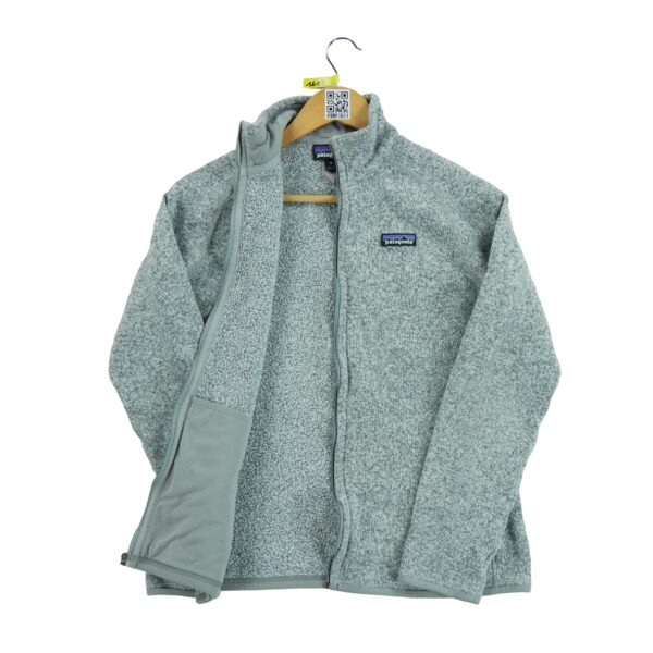 Veste polaires femme manches longues gris Patagonia Motif chine Col Montant