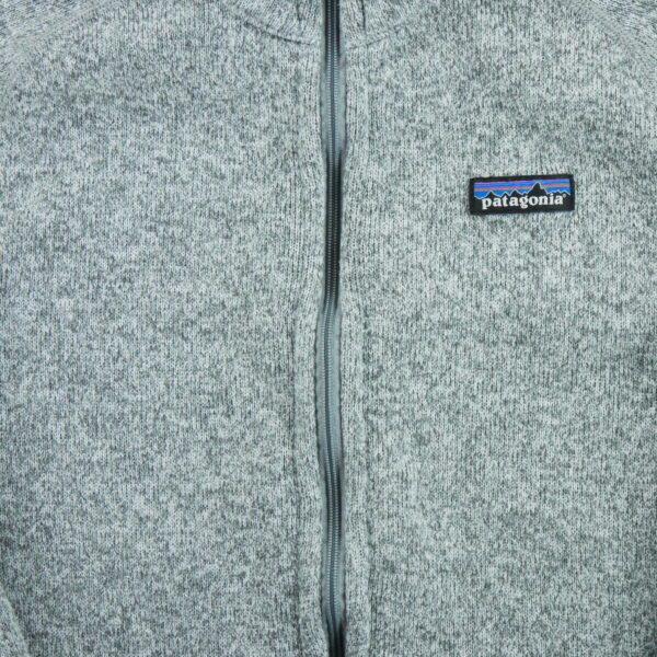 Veste polaires femme manches longues gris Patagonia Motif chine Col Montant