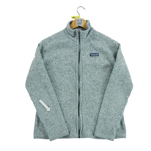 Veste polaires femme manches longues gris Patagonia Motif chine Col Montant