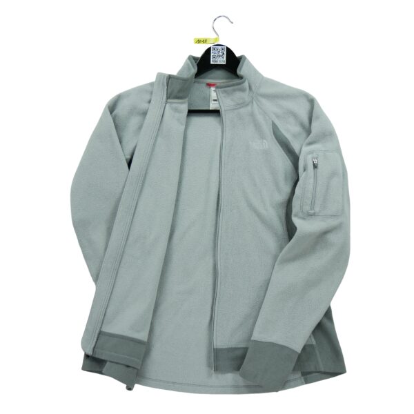 Veste polaires femme manches longues gris The North Face Col Montant