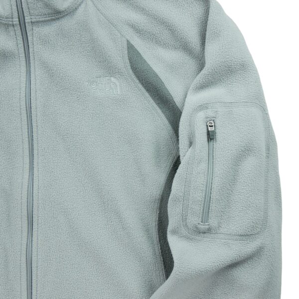 Veste polaires femme manches longues gris The North Face Col Montant