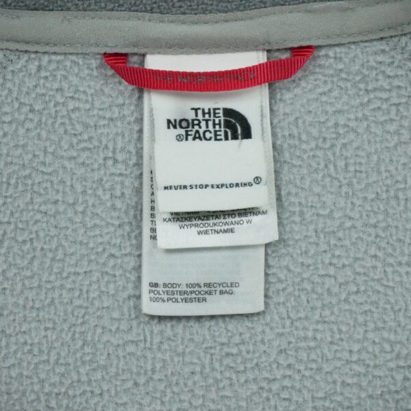Veste polaires femme manches longues gris The North Face Col Montant