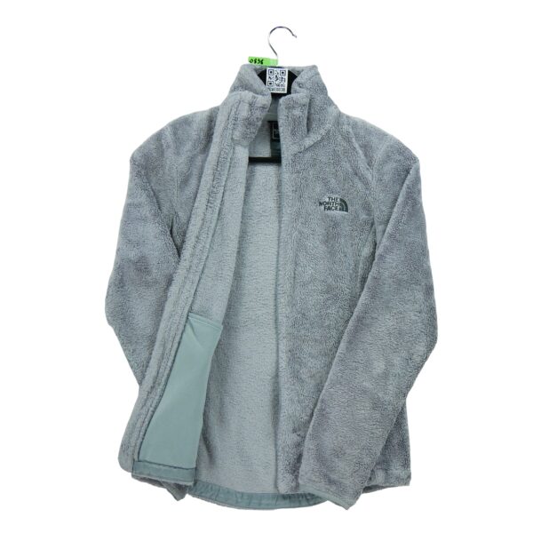 Veste polaires femme manches longues gris The North Face Col Montant