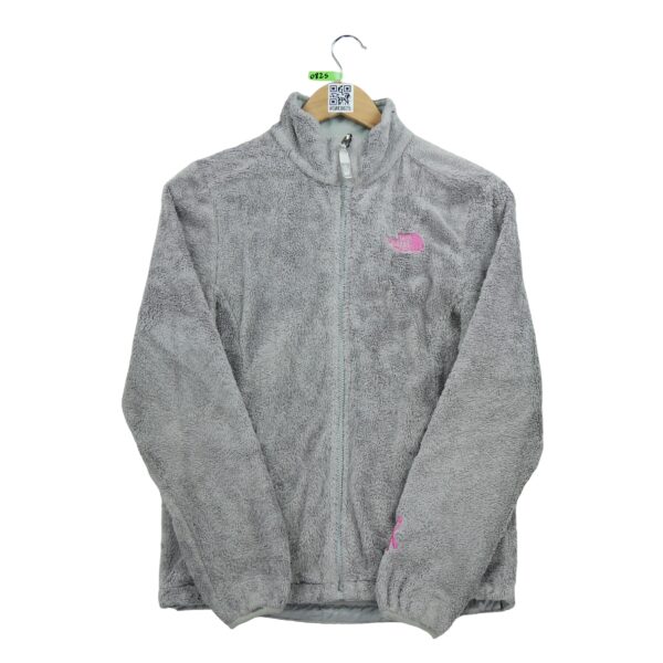Veste polaires femme manches longues gris The North Face Col Montant