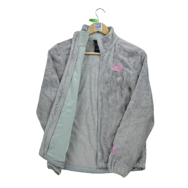 Veste polaires femme manches longues gris The North Face Col Montant
