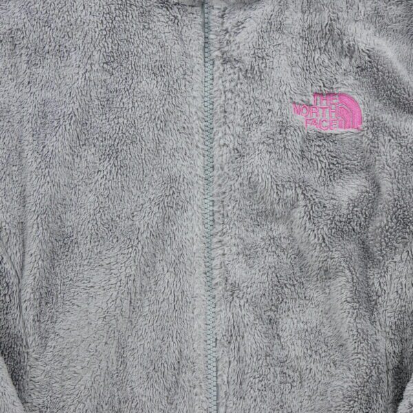 Veste polaires femme manches longues gris The North Face Col Montant