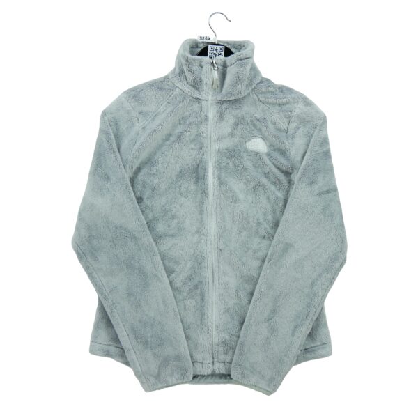 Veste polaires femme manches longues gris The North Face Col Montant