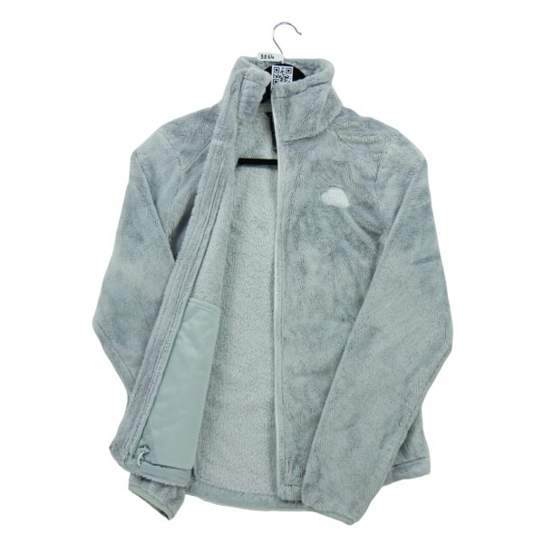 Veste polaires femme manches longues gris The North Face Col Montant