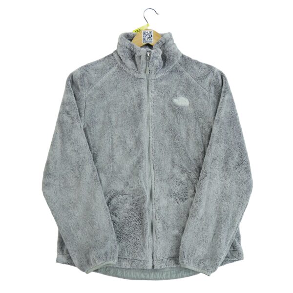 Veste polaires femme manches longues gris The North Face Col Montant