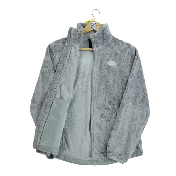 Veste polaires femme manches longues gris The North Face Col Montant