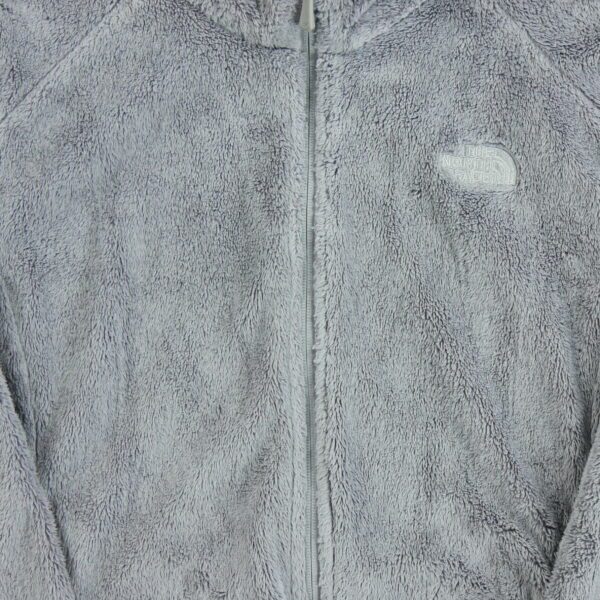 Veste polaires femme manches longues gris The North Face Col Montant