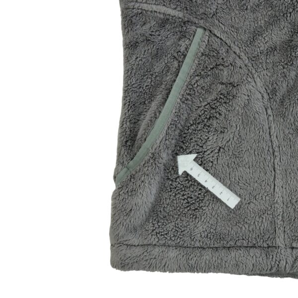 Veste polaires femme manches longues gris The North Face Col Rond