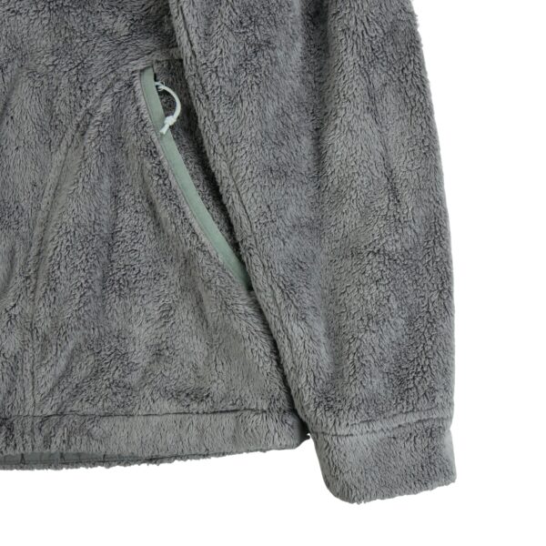 Veste polaires femme manches longues gris The North Face Col Rond