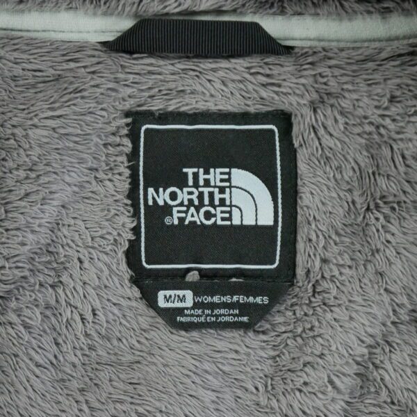 Veste polaires femme manches longues gris The North Face Col Rond