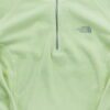 Veste polaires femme manches longues jaune fluo The North Face