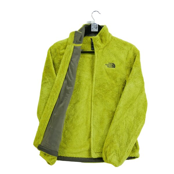 Veste polaires femme manches longues jaune The North Face Col Montant