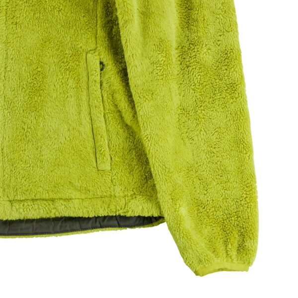 Veste polaires femme manches longues jaune The North Face Col Montant