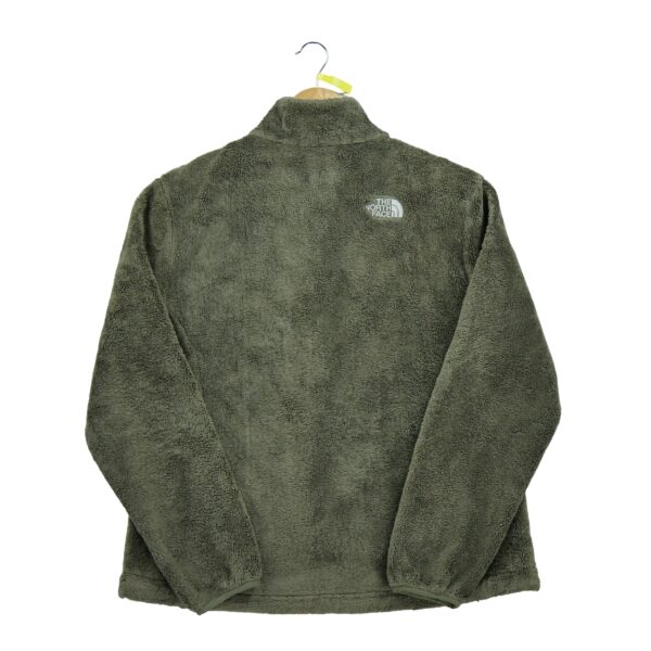 Veste polaires femme manches longues kaki The North Face Col Montant