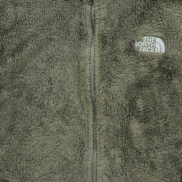 Veste polaires femme manches longues kaki The North Face Col Montant