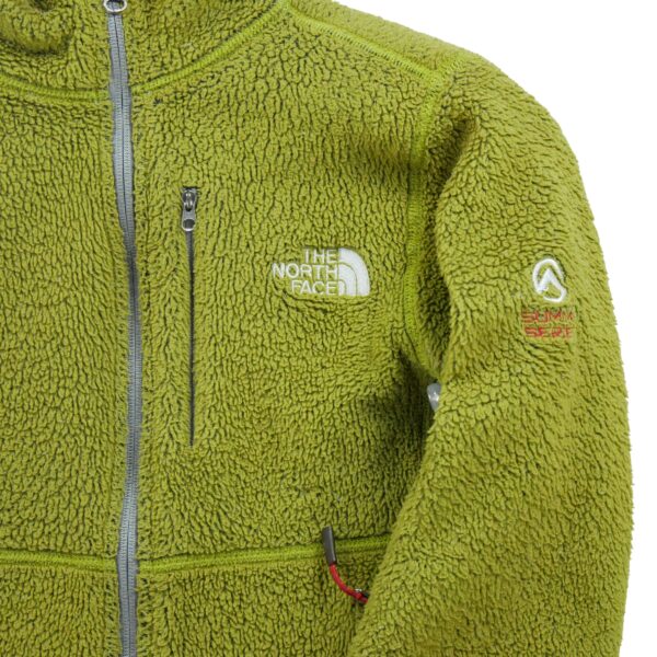 Veste polaires femme manches longues kaki The North Face Col Montant