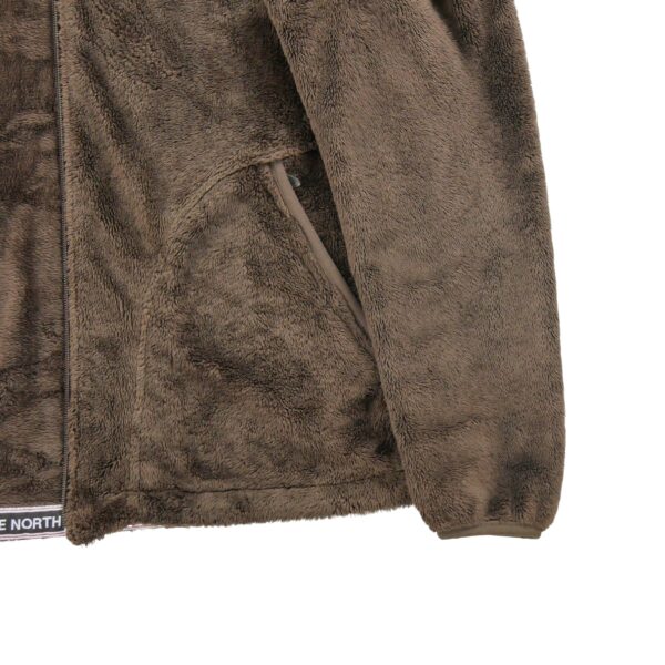 Veste polaires femme manches longues marron The North Face Col Montant