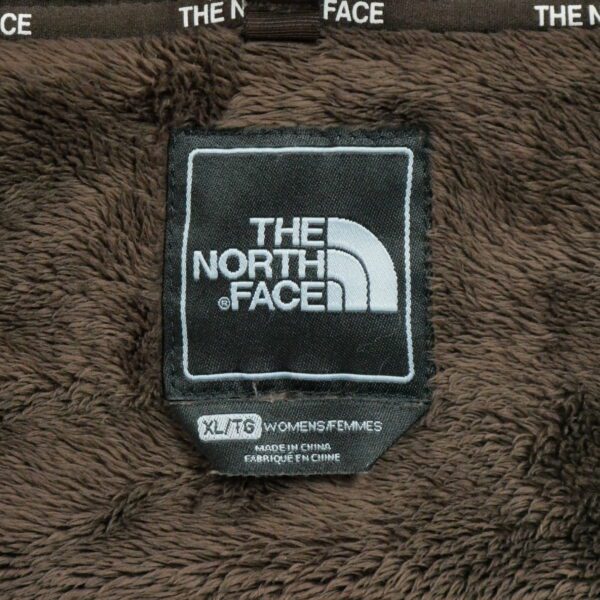 Veste polaires femme manches longues marron The North Face Col Montant