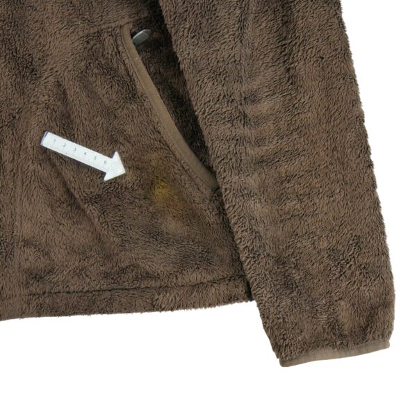 Veste polaires femme manches longues marron The North Face Col Rond