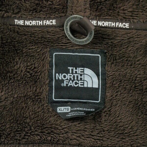 Veste polaires femme manches longues marron The North Face Col Rond