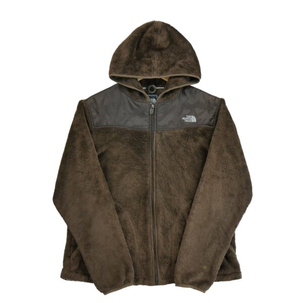 Veste polaires femme manches longues marron The North Face Col Rond