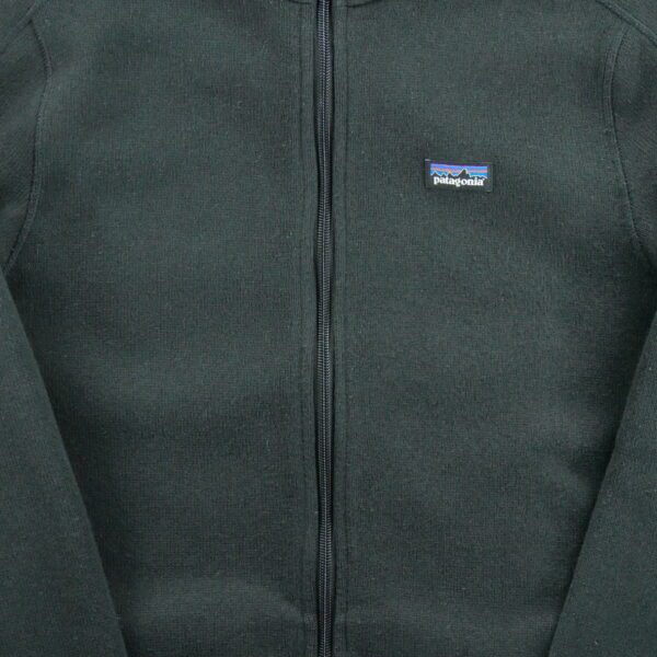 Veste polaires femme manches longues noir Patagonia Col Montant