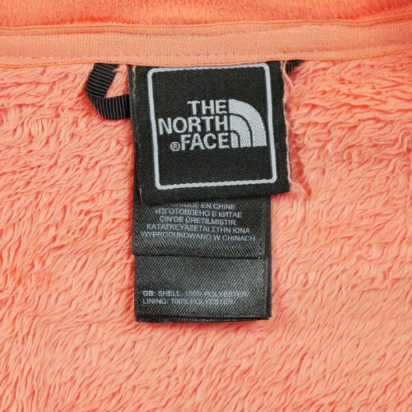 Veste polaires femme manches longues orange The North Face Col Montant