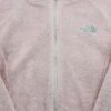 Veste polaires femme manches longues rose The North Face Col Montant