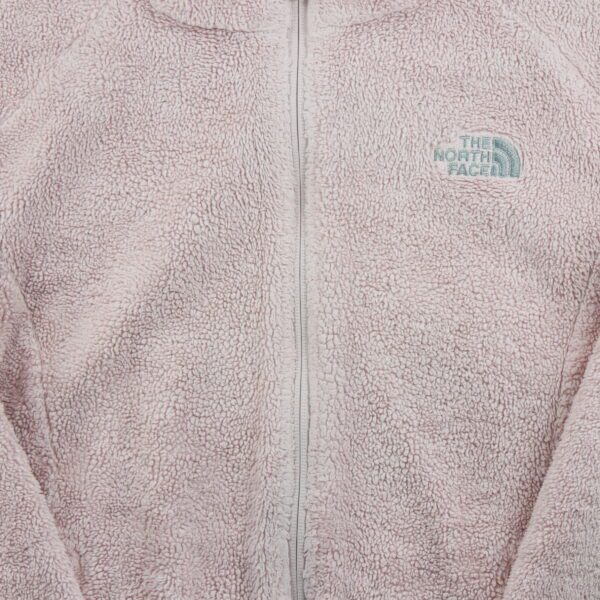 Veste polaires femme manches longues rose The North Face Col Montant