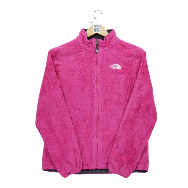 Veste polaires femme manches longues rose The North Face Col Montant