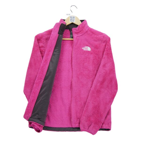 Veste polaires femme manches longues rose The North Face Col Montant